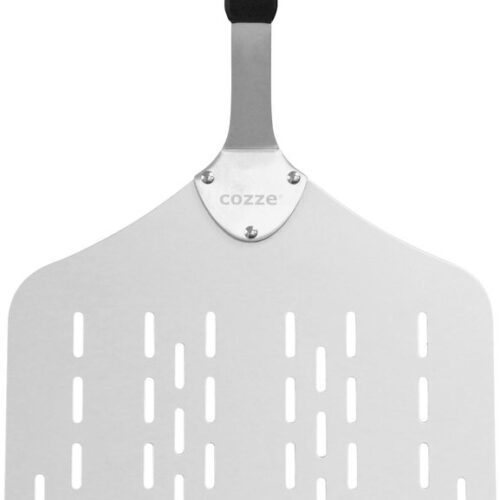 Cozze® Geperforeerde Lichtgewicht Aluminium Pizzaschep, 60×28×28 cm