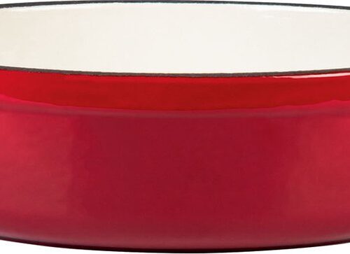 Ernesto Gietijzeren Braadslede - Ø17 cm - Materiaal: Gietijzer - Ovenbestendig: tot 250°C - Gelijkmatige warmteverdeling en warmteopslag - Onderhoudsvriendelijke en duurzame emaille-coating - Ideaal voor het serveren en bereiden van ovenschotels enz.