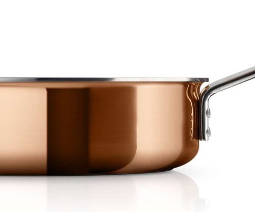 Eva Trio - Multi Copper Sauteerpan Ø 24 cm - Koper - Koper -