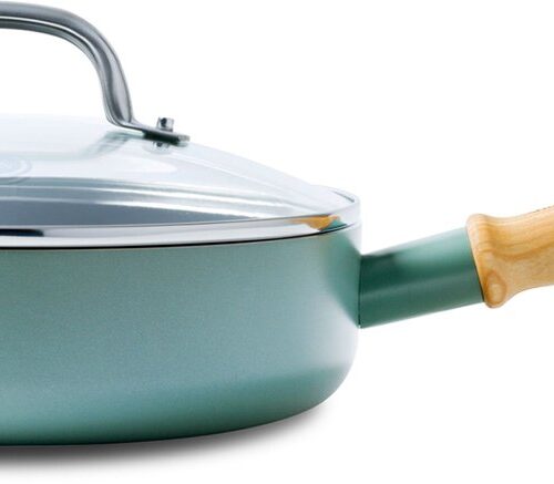 GreenPan Mayflower Keramische Sauteerpan met deksel - Ø 24 cm - Inductie