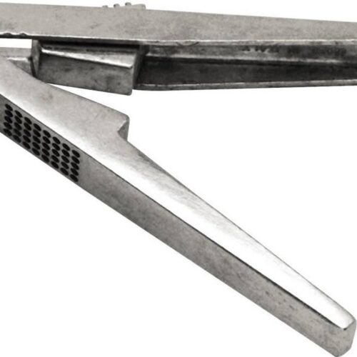 HENDI Stevige knoflookpers - aluminium - 175x30 mm - niet vaatwasmachinebestendig