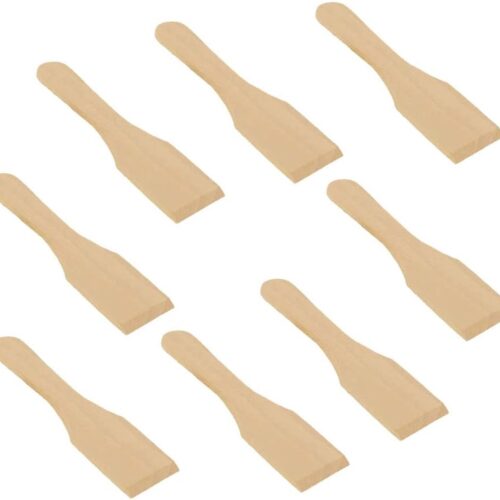 Houten Raclette Schraper - Keukengerei - 8 stuks - Voor Kaasgrills en Fondue
