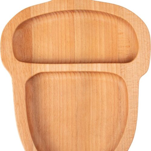 Joy Kitchen houten tapas schaal Eikeltje | serveer schaal | kommetjes | schaaltjes voor snacks | snackdoosjes | eekhoorn schaal | nootjes schaaltjes | schaal decoratie | serveerschaal | natuur patroon | houten schaaltje | duurzaam