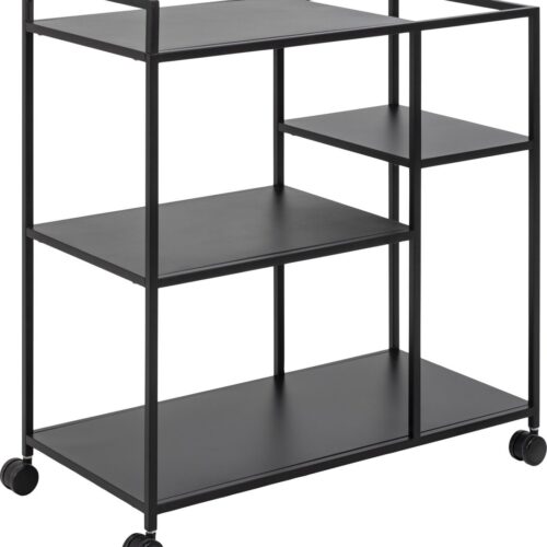 Keukentrolley Nebas 78cm - zwart