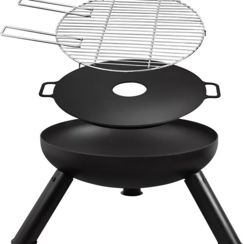 Livin' Flame Grillplaat 45CM (Jada) - Zwart