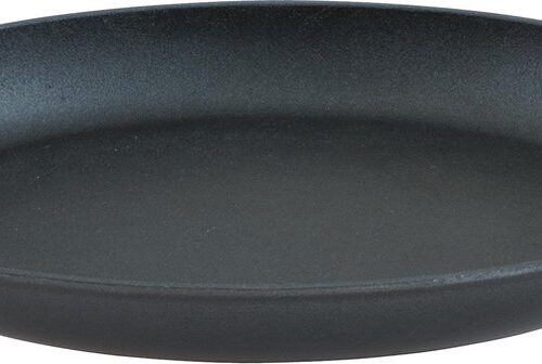 Point-Virgule Pan-à-moi Vispan - Ovaal - Gietijzer - Excalibur coating - 38x26cm