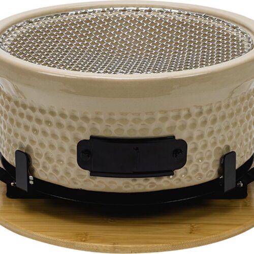 Q-MAMI TABLE GRILL | BEIGE (Hibachi / Shichirin / Tafelgrill / Barbecue / Kamado / Tafel bbq)