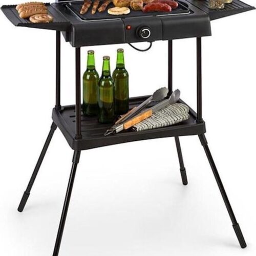 Starie® Luxe Elektrische Barbecue - BBQ - Staand model - Ook voor op de Camping
