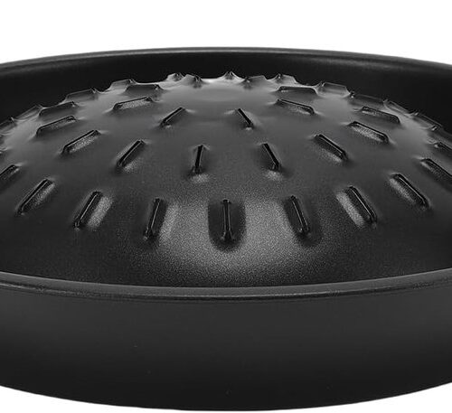 Thaise BBQ Grillpan - All-in-One Aluminium Hot Pot - Geschikt voor houtskool, Elektrische Hot Pot - 35cm - Zwart