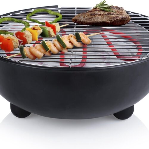 Tristar BQ-2880 Elektrische Barbecue - Grilloppervlak 30 cm - Vaatwasserbestendig rooster - Zwart