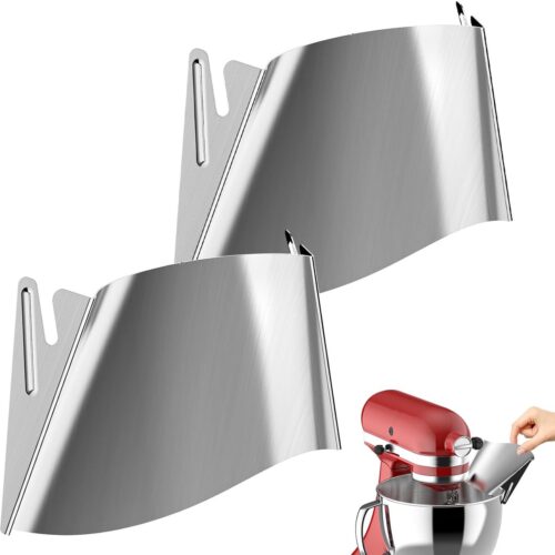 Vulhulp set van 2 - roestvrij staal - accessoires voor keukenmachines