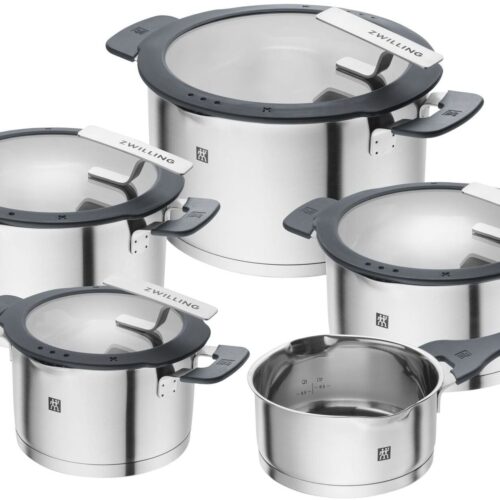 Zwilling Pannenset - Simplify - RVS - Inductie & Downdraft geschikt - 5 Delig