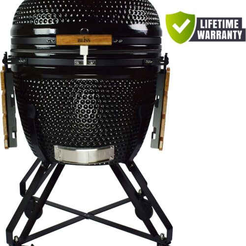 BLISS kamado 26 BBQ - houtskool barbecue - inclusief levenslange garantie, kooksysteem & meer accessoires.