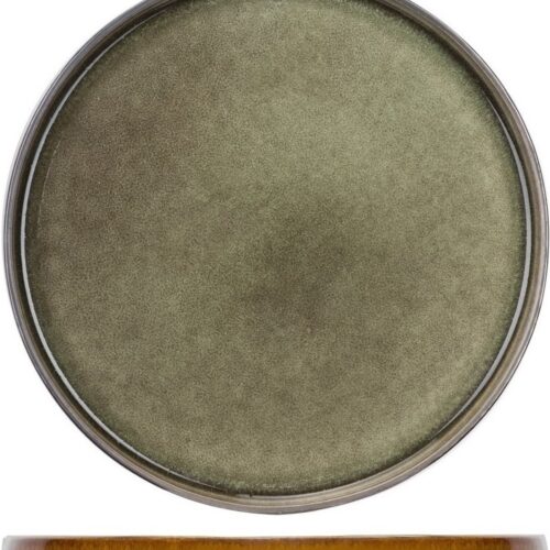Cosy & Trendy Gebaksbordje Quintana Green ø 14 cm