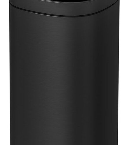 FlinQ Velo Prullenbak - Oplaadbare Vuilnisbak met Softclose deksel en LED-statusverlichting - Afvalbak - RVS Afvalemmer - 50 Liter