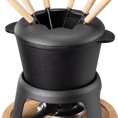 Fondueset - Fondue - Kaasfondueset - Vleesfondueset - Roestvrijstalen Fondueset - Gietijzer