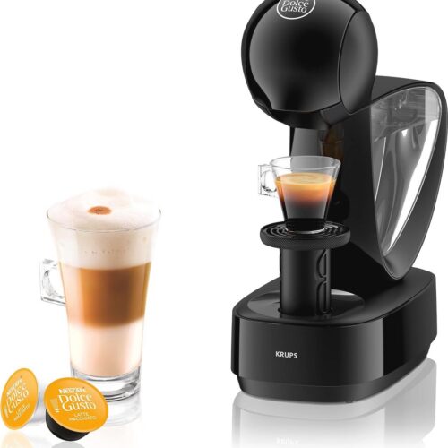 Handmatige Koffiemachine voor Capsules - Geavanceerde Hogedrukmachine (15 Bar) voor Warme en Koude Dranken