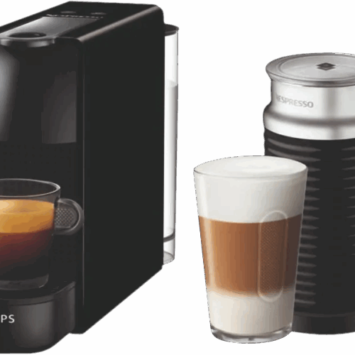 Krups Nespresso Essenza Mini XN1118 Zwart + Melkopschuimer