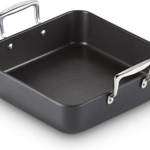 Le Creuset Braadslede Les Forgées TNS - 26 x 26 cm / 3.8 liter - standaard anti-aanbaklaag