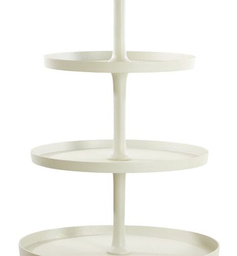 Light&living Etagere 6 laags Ø80x200 cm HOKKSUND crème
