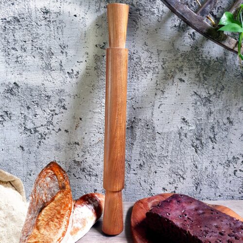 Rico & Plato Nederland Houten Deegroller - Houten Keukenrol - Houten Bakrol - Houten Roller voor Deeg - Houten Deegproducten