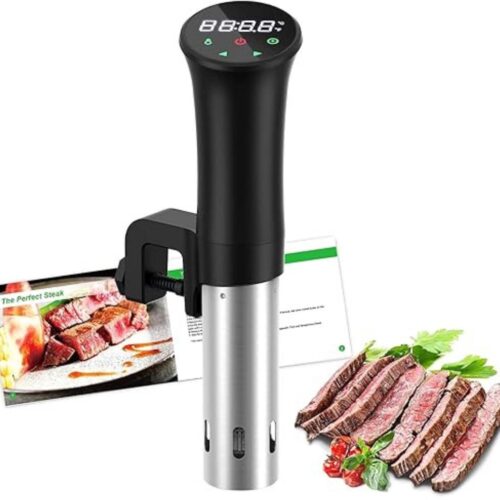 SCH® Sous vide stick - Vacumeermachine - Sous Vide - Zilver - 38cm x 16cm x 12 cm