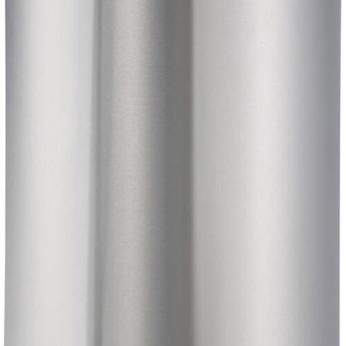 Schelpvormige afvalemmer - 50L - mat wit - metaal