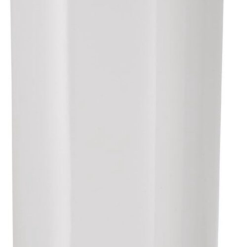 Sensor Touchless Afvalemmer Elektrisch - Infrarood Bewegingssensor - Behuizing van Roestvrij Staal - 42 Liter - INOX Wit vuilnisbak 60 liter