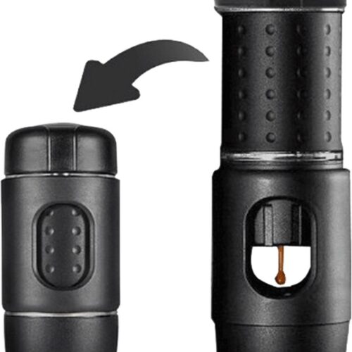 Staresso - Travel - Espresso machine - Manueel - Mobile - Voor gemalen koffie én Nespresso compatible capsules - 16 bar pompdruk