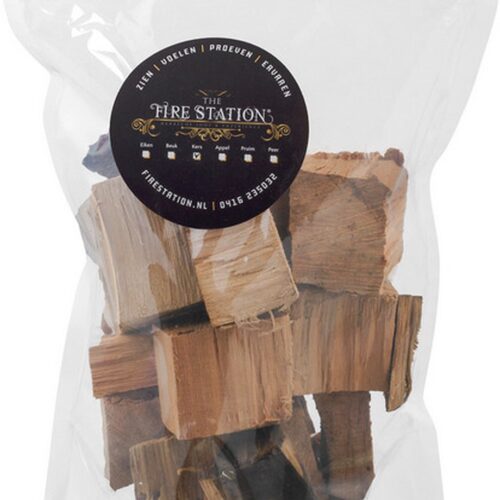 The Fire Station - Chunks Kers - Rookhout - BBQ - Barbecue Accessoires - Kamado - 1 kg
