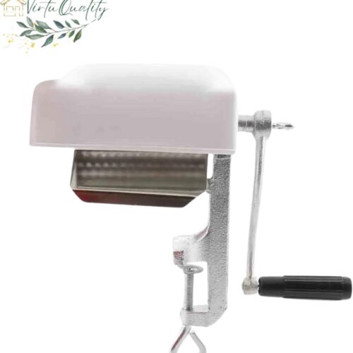 VirtuQuality® Vleesvermalser - Vleesmalser Machine - Keukenmachine voor Malser Vlees - Steakvermalser- 18x7.4x25cm - Handmatige Bediening - Wit