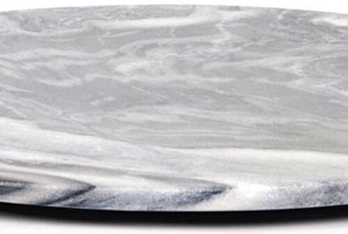 XLBoom Max Marmeren Snijplank Rond - Medium - Grijs - 35 × 35 × 2 cm