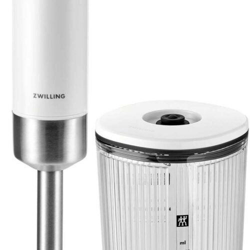 Zwilling Staafmixer Enfinigy - 800 W - 9 Snelheden - Zilver/Wit
