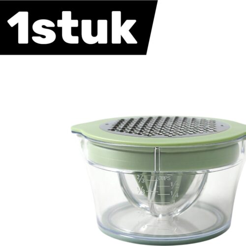 1 item - Sapcentrifuge - Handmatig draagbaar - Multifunctionele sapcentrifuge - Geschikt voor sapkraampjes - Groente- en fruitsap voor thuis - Groen