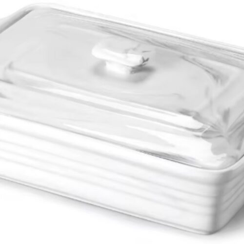 Aristocratic Bordenset - Marmer Look - 2700ML - Lasagne - Braadslede - Rechthoekige schaal