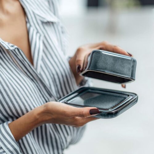 Botervloot - Lave gris 15 x 12 x 65 cm - grijs