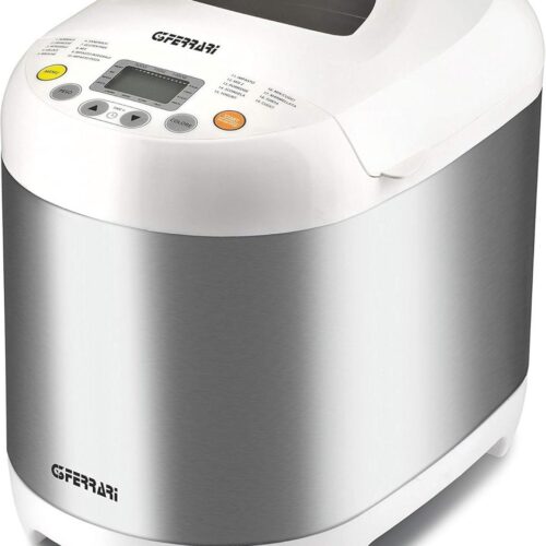 Broodbakmachine 550W met 19 programma's en roestvrijstalen behuizing