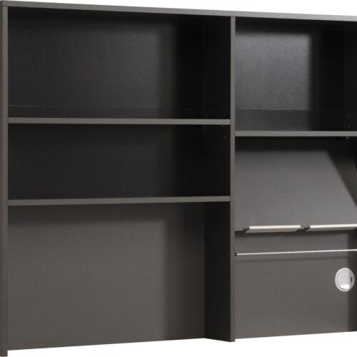 Buffet Moove 118cm, 3 legplanken & keukenrolhouder - antraciet