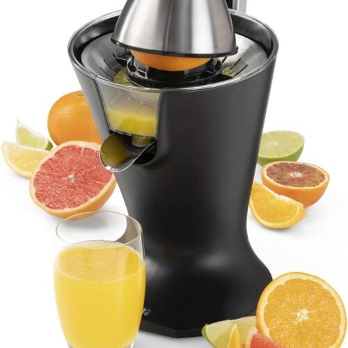 Citruspers electrisch 2 Verschillende perskegels Met Pershendel 300W - Sapcentrifuge - Keukenapparaat