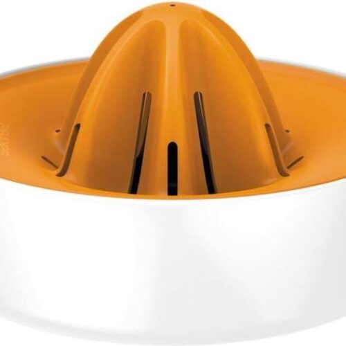 Citruspers met sapreservoir diameter 119 cm kunststof Functional Form wit-oranje - Beste prijs citruspers