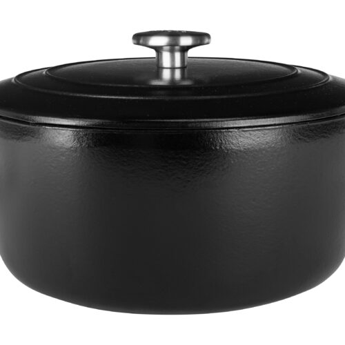 Cosy & Trendy Braadpan Fontestic Gietijzer Black Ø 24 cm / 4.6 Liter - Geëmailleerd
