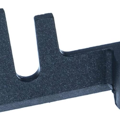 Deeghaak voor Broodbakmachine - Mengpeddel voor Perfect Kneedresultaat, Drietand Ontwerp, Aluminiumlegering, Zwart