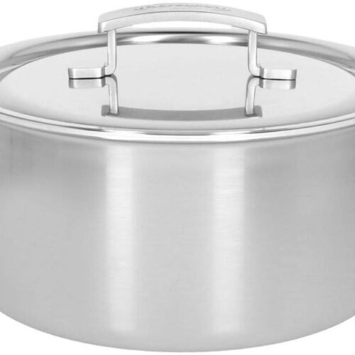 Demeyere Kookpan met deksel Industry 5 - ø 24 cm / 5.2 liter + deksel