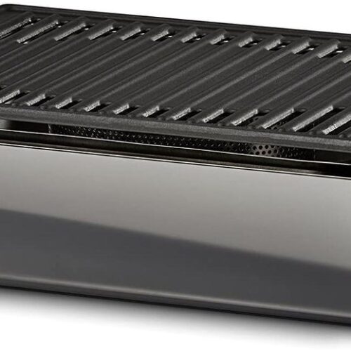 Enders Aurora Mirror Houtskool Tafel barbecue Zwart - Grilloppervlak 37×25 cm