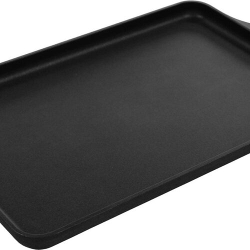 Eurolux Grillplaat met Groot Oppervlak en MicroCERAMIC Coating - 43x28 cm - Geschikt voor Alle Warmtebronnen