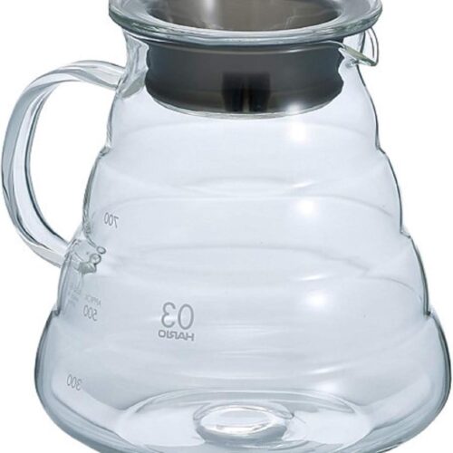 Glazen koffiepot range server 800 ml kleurloos 13 x 152 x 13 cm Koffiepot