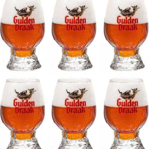 Gulden Draak Bokaal Bierglas 330 ml - 6 Stuks