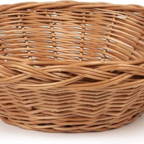 Handgemaakte Grote Rieten Broodmand voor Ontbijttafel en Keuken