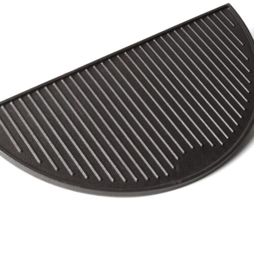 Keij Kamado Gietijzeren Grillplaat Half Rond XLarge 49,5CM