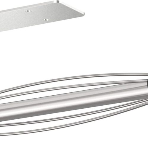 Keukenrolhouder roestvrij staal - zilver - met één hand bedienbare keukenrolhouder zonder boren met dempingseffect - zelfklevend of geboord voor keuken - badkamer